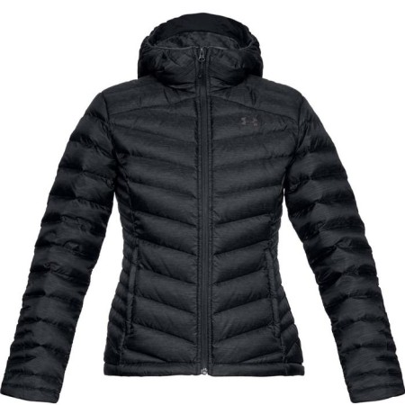 Female down jacket, Under Armor Down Sweater Hooded, size 40-42 (1316023-001)-1