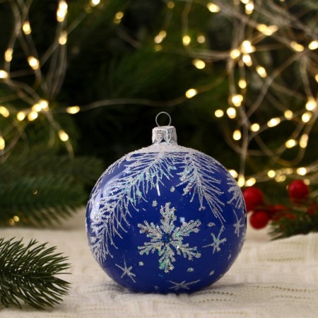Ball "Ice" 9.5 cm mix