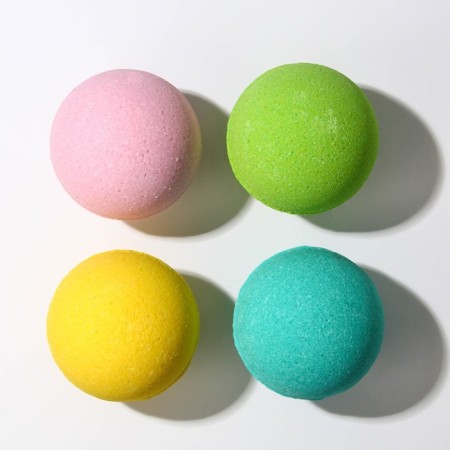 Gift set of cosmetics "juicy detox", bathtub bombs 4 x 130 g, Beauty Fox-2