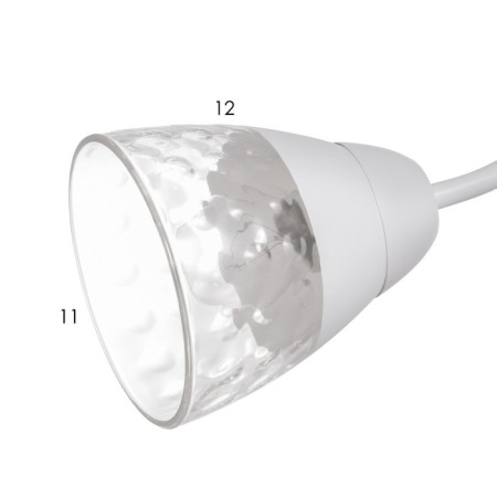 Dibra chandelier 3x60W E27 white 48x48x22cm-5
