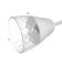 Dibra chandelier 3x60W E27 white 48x48x22cm