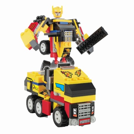 Constructor-transformer "Truck", 119 parts, MIX color-2