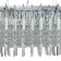 Suspended indigo, 12032/6pl Chrome. 6x40W, E14, 760x320x310/1310 mm