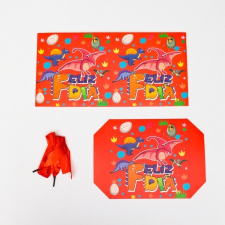 Self -charged box "Children's" dinosaurs 15x15x15 cm-4