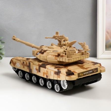 Piggy bank Plastic "Tank" Code lock, sound AA 43x16x16 cm-1
