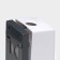 A dispenser for an antiseptic or liquid soap mechanical, 350 ml, plastic, white color