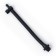 Pump for penis of the oki, vacuum, piston, ABS plastic, 23 cm, transparent