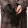 Gloves are female, dimensionless, without insulation, khaki color