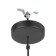 Alderney chandelier, 1x40W E27