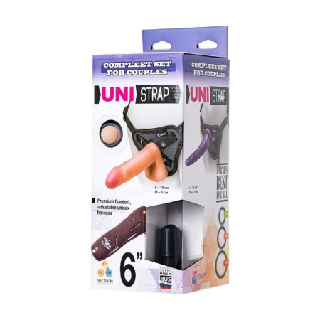 Strapon on the mount of the UNI Strap 6 ’’ Harness Best of All, 12 modes, 2 nozzles-19