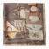 Women's scarf minku rr 70*70 cm, col. brown