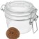 DOSEN-ZENTRALE FIDO Bank, with a lid, glass, 125 ml
