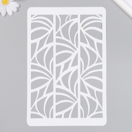 Plastic "pattern" 16x24 cm stencil