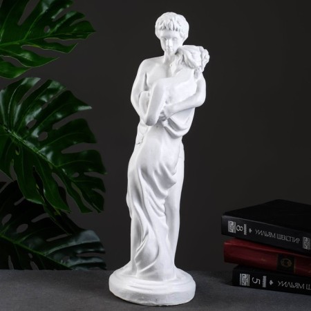 Figure "Lovers" Belaya, 13x15x42cm-3