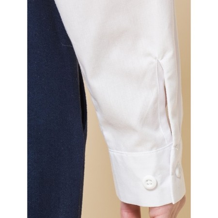 Blouse for girls, height 122 cm, white color-8