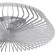 Mantra Himalaya, LED, 4900lm, 2700-5000K, 186 mm, silver color, silver