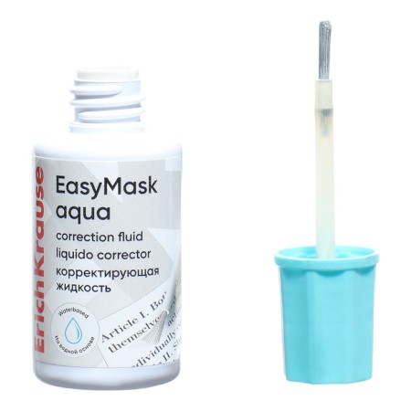 Correcting liquid water base 20 ml, erichkrause, Easymask aqua, brush-2