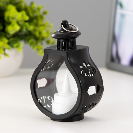 Nightmare "frozen candle" 3xlr1130 black 5x7.5x12 cm Risalux