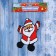 Glass "Santa Claus Lucky" 10x13 cm