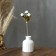 Decor on the stick "Flower", white