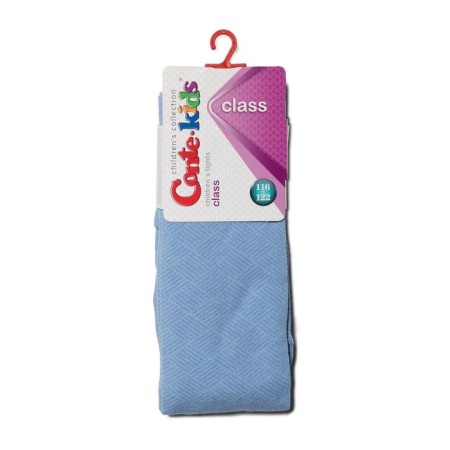 Pantyhose baby thin cotton CONTE KIDS, height 104-110 cm, blue color-1
