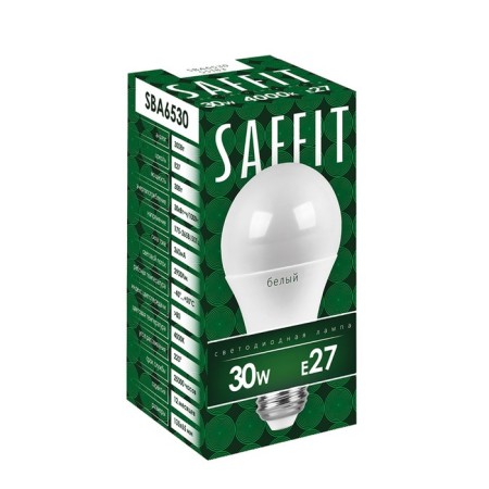 LED LED SAFFIT, 30W 230V E27 4000K A65, SBA6530-1