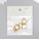Decor for creativity metal, enamel, rhinestones "Sun-Smail" yellow, gold 0.2x1.8x2.1 cm