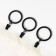 Ring for the cornice, with a clamp, d = 38/48 mm, 10 pcs, black color