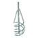 Mixer for Sibrtekh sand and gravel mixtures, galvanized, 60 x 400 mm