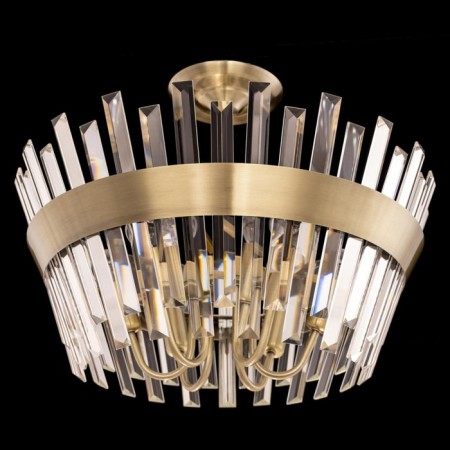 Lamp on the Citilux "Westeros" CL307163, 6x60W, E14, brown color-2