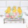 The stand for 4 eggs “Chickens”, 19.6 x 16.3 x 6.1 cm.