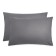 Set of pillowcases Ethel gray 50x70 cm - 2 pcs, 100% cotton, calico