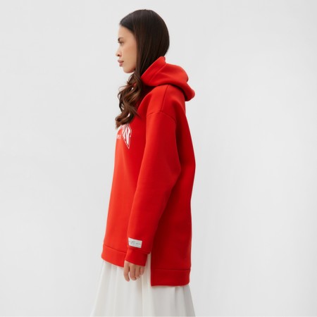 Female Hoods with the Ober Mist Cozy Style, Red, Size 42-5