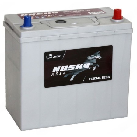 Battery Husky Asia 55 ah, 75b24L, reverse polarity