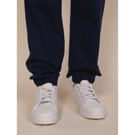 Pants for boys, height 110 cm, dark blue color-5