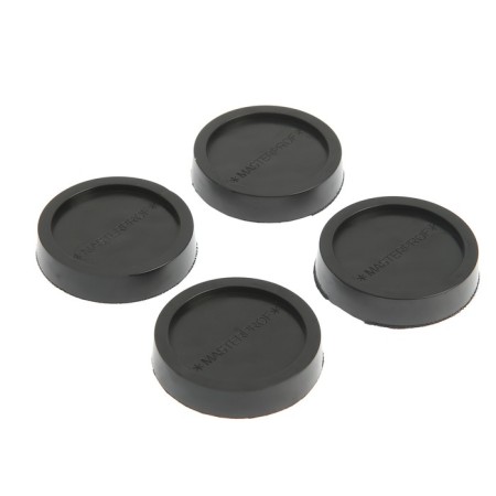 Anti -vibration Masterprof stands for washing machines and refrigerators, black, 4 pcs.-1