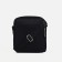 Male bag, black color