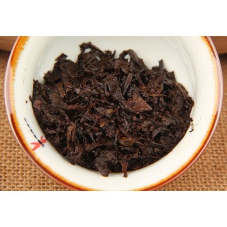 Chinese sustained tea "Shu puer. Lao Weidao", 100 g, 2013, Yunnan, damn-3