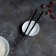 Bacchette sushi sticks, length 21 cm, black color