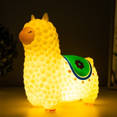 Night Alpaka LED from white batteries 17x9x20 cm Risalux-2