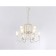 Crystal chandelier with Ambrella Light, Traditional, TR3248, 9HE14, beige, gold