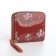 Women's wallet with lightning, brown color