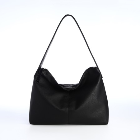 Women's bag with lightning, black color