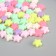 Beads for creativity Plastic "Stars" Color Tender flowers set 500 g 1x1x0.6 cm