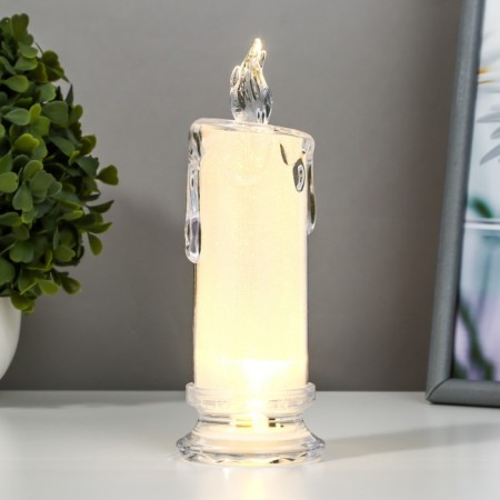 Night "LED" LED 3000k from white batteries 6.8x6.8x19.5 cm-1
