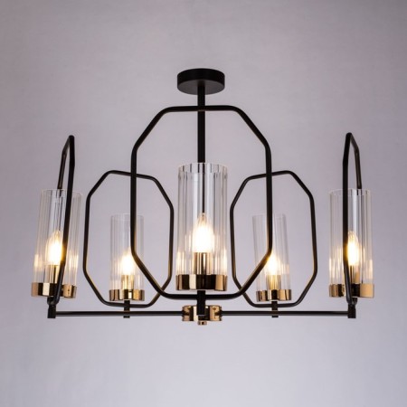 Caelaeno 51 cm chandelier, D 68 cm, 5x60W E14-1