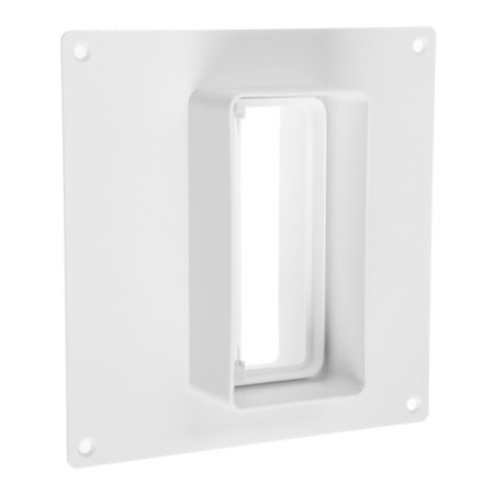 Zein ventilation duct connector, 60 x 120 mm, with a pad and with a valve-3