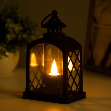 Nightmare "candle in the cage" 3xlr1130 black 5x8x15 cm Risalux-2