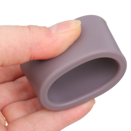 Developing toy - sorter “Study figures”, food silicone, beige color, Mum & Baby-5