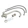 Kitchen mixer Zein ZS13, Cran-Box Brass 1/2 ", stainless steel, satin